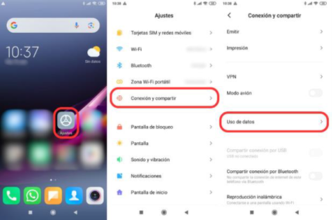 aplicaciones en segundo plano descativar andrioid