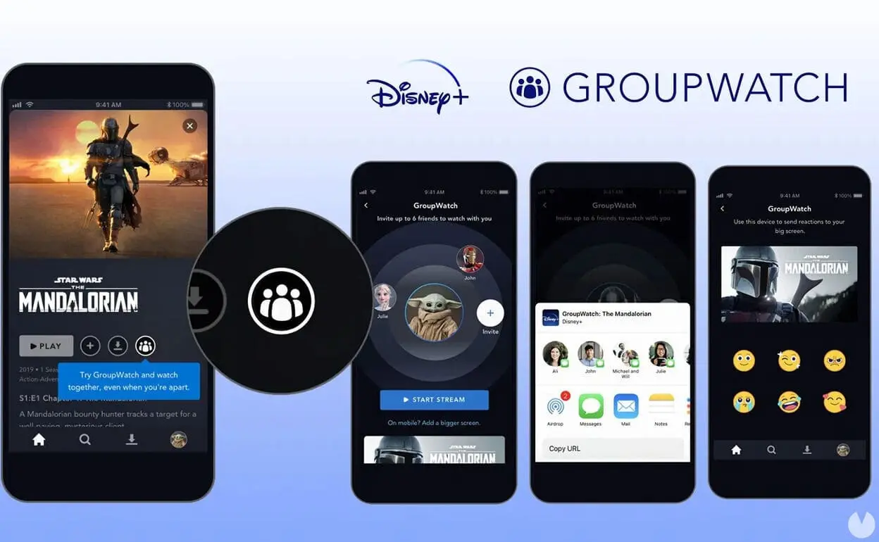 Disney+ GroupWatch 