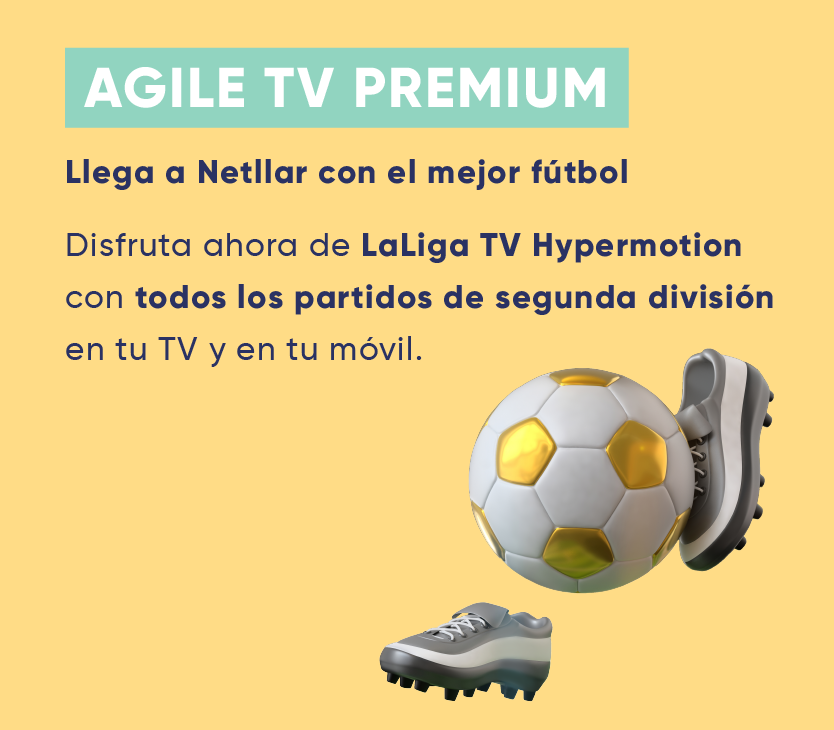 Agile TV Premium llega a Netllar